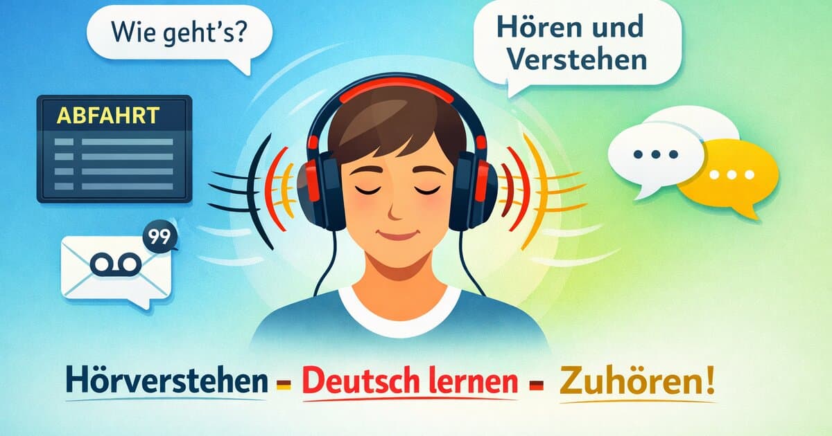 Goethe & TELC A1 Hören (Listening) Guide: Strategies, Examples & Tips