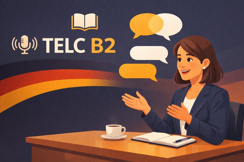 TELC B2 Sprechen (Speaking) Guide 2026: Complete Strategy & Sample Dialogues